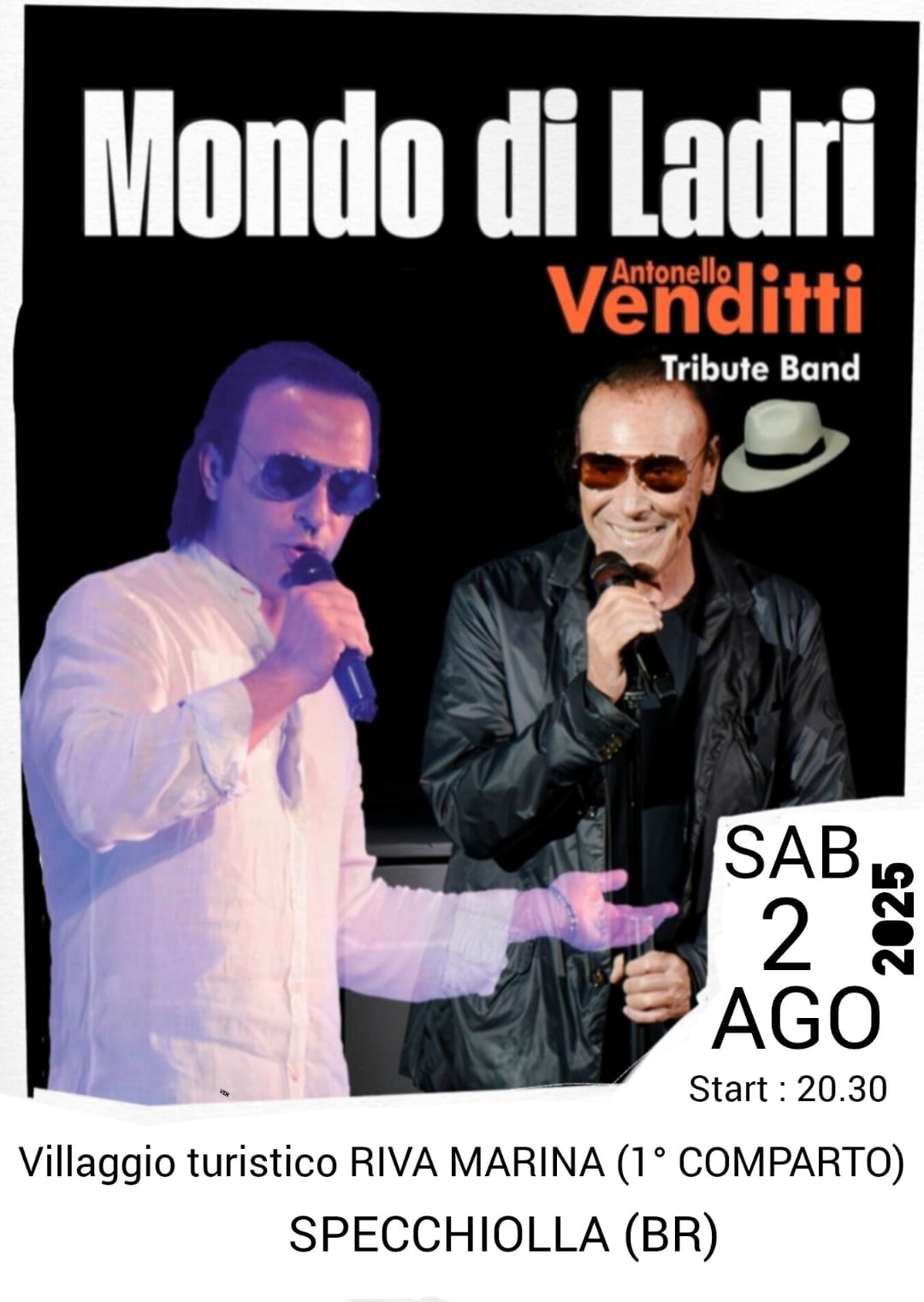 Mondo di Ladri - Antonello Venditti Tribute Band